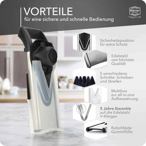 Börner Mandoline V6 ExclusiveLine - Starter Set Börner Kitchentools