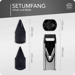 Börner Mandoline V6 ExclusiveLine - Basis Set (Enkel schijfjes) Börner Kitchentools