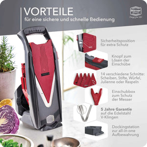 Börner Mandoline VITAL - Profi Set Börner Kitchentools