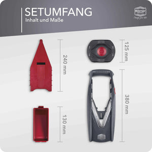 Börner Mandoline VITAL - Basis Set (Enkel schijfjes) Börner Kitchentools