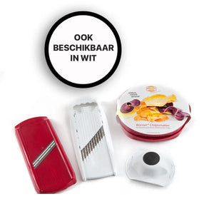 Start2Party! Dunne chips of wafeltjes van groenten... Börner Kitchentools